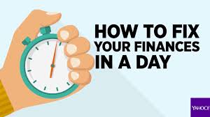 You can begin to fix it from there and take control of your finances