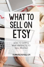 Etsy has become very popular over the past few years