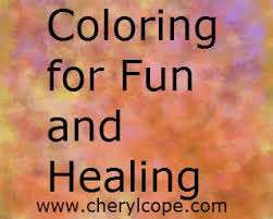 Coloring is great for fun and healing